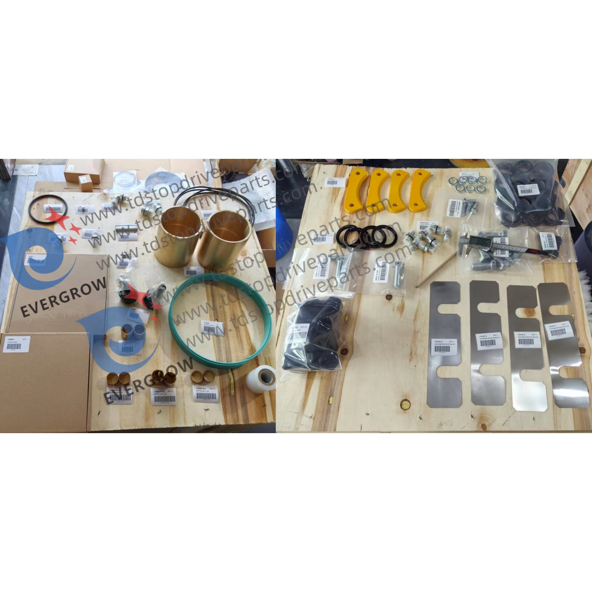 Pièces de rechange pour TDS-11SA Top Drive livrée le 30 mai